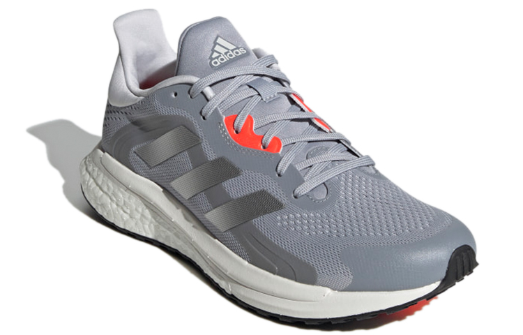Lookbook adidas Solarglide 4 ST 耐磨防滑 低筒跑步鞋 女款 灰白