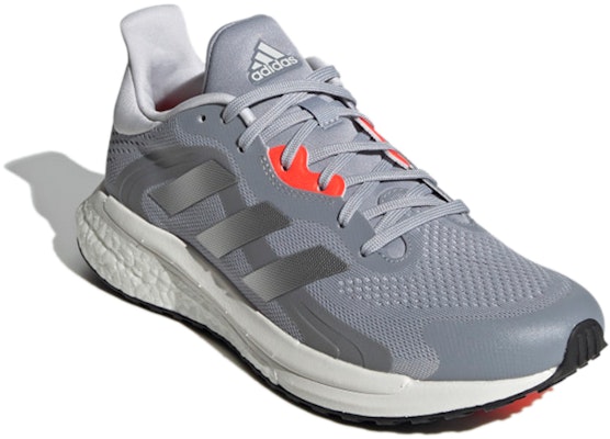 adidas Solarglide 4 ST 耐磨防滑 低筒跑步鞋 女款 灰白 Lookbook adidas Solarglide 4 ST 耐磨防滑 低筒跑步鞋 女款 灰白