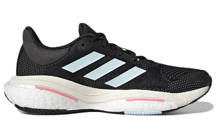 Order adidas Solarglide 5 舒適耐磨跑步鞋 女款 黑白藍