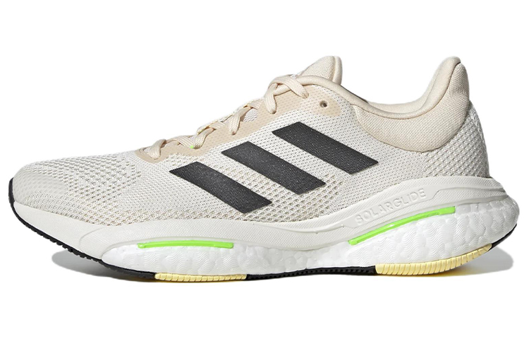 (Women) adidas SolarGlide 5 'Ecru Tint Solar Green' GX6717