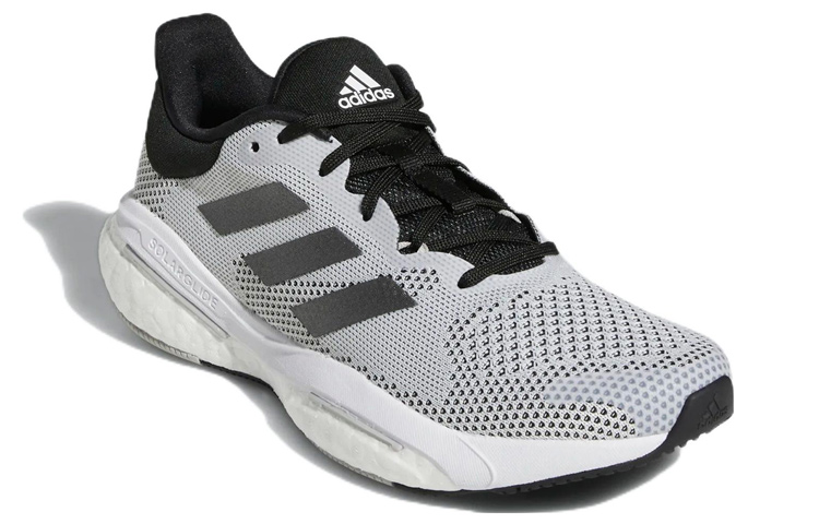 Lookbook adidas Solar Glide 5 防滑耐磨透氣 低筒 跑步鞋 女款 灰黑