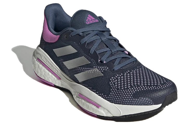 Lookbook adidas Solarglide 5 舒適透氣運動鞋 女款 藍紫