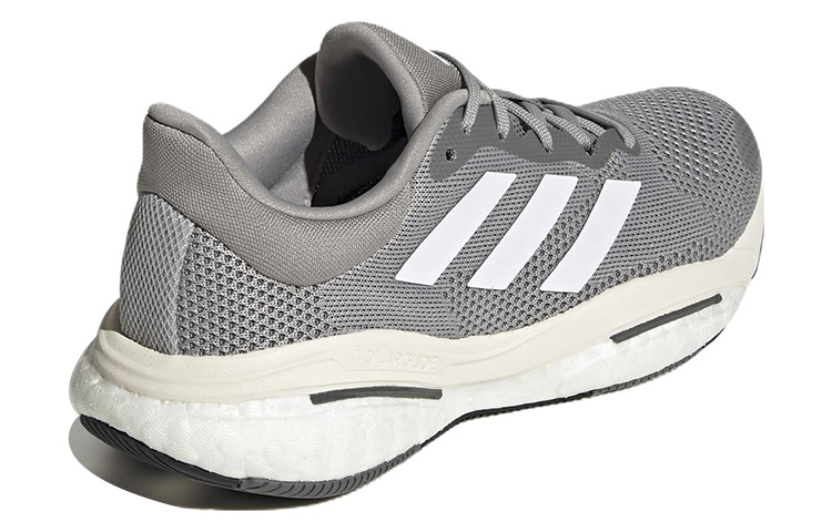 Shop adidas Solar Glide 減震防滑耐磨 低筒 跑步鞋 女款 灰白