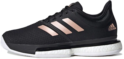 (Women) adidas SoleCourt 'Black Copper Metallic' FU8133 (Women) adidas SoleCourt 'Black Copper Metallic' FU8133