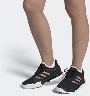 (W) 아디다스 솔코트 '블랙 카퍼 메탈릭' (57 characters) FU8133 Sizing (W) 아디다스 솔코트 '블랙 카퍼 메탈릭' (57 characters) FU8133