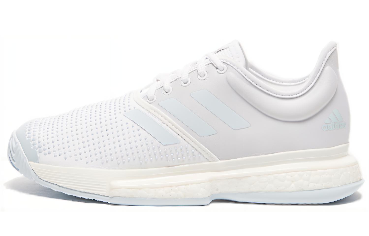 (Women) adidas Solecourt /Blue 'White' FU8132
