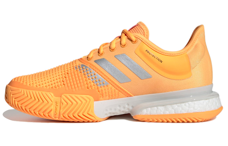 (Women) adidas SoleCourt 'Flash Orange' EF2076