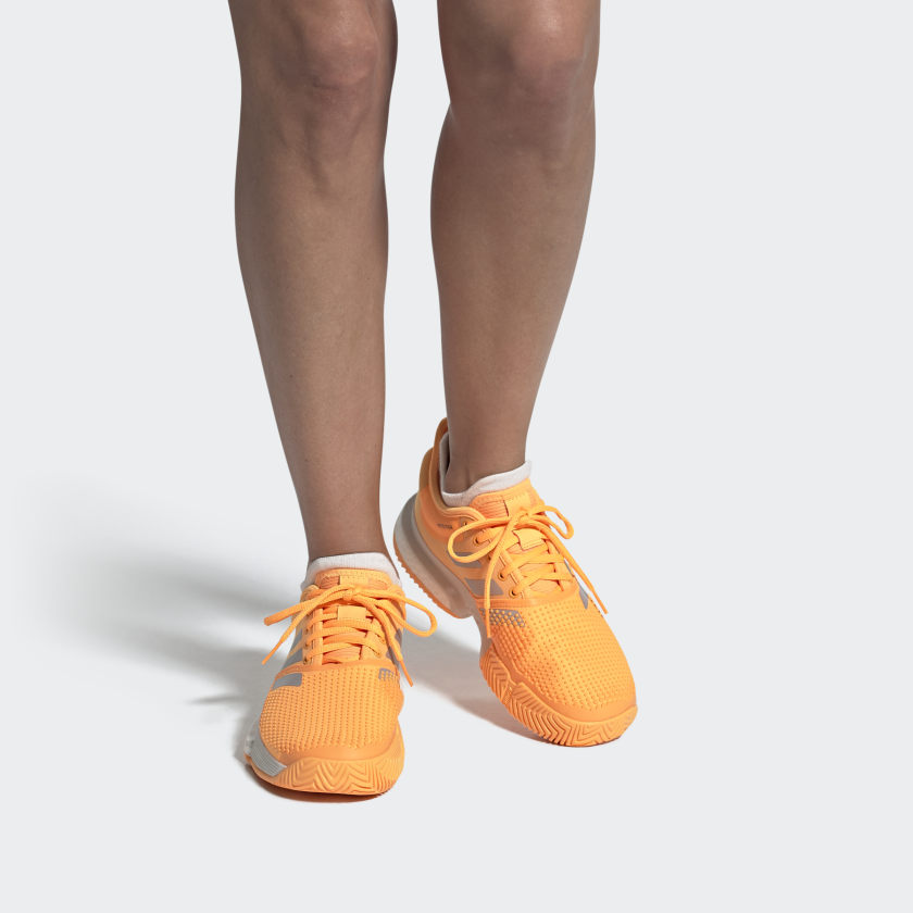 Sizing (W) adidas SoleCourt ''Flash Orange'' Tennisschuhe EF2076