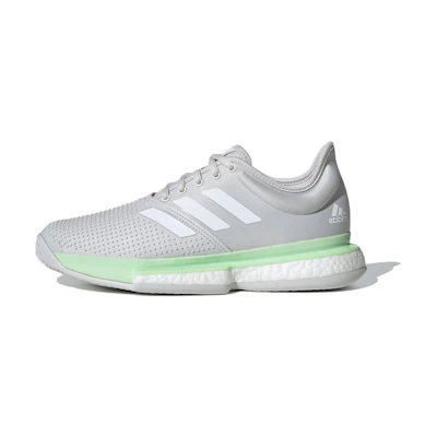 (W) adidas SoleCourt 'Glow Green'