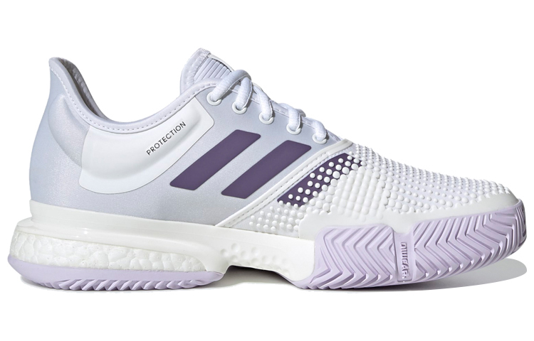 Order (W) adidas SoleCourt 'Tech Purple' Sepatu Ungu Tech EF2464