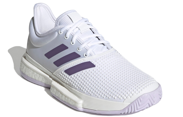 Lookbook (W) adidas SoleCourt 'Tech Purple' Sepatu Ungu Tech EF2464