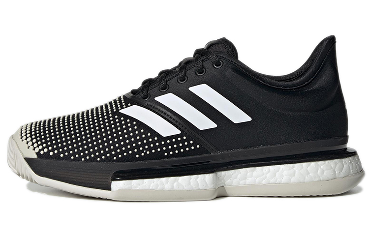 Buy (W) adidas Solecourt Clay ''Kohle Schwarz'' G26305