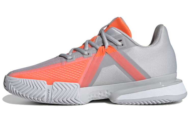 (Women) adidas Solematch Bounce Clay 'Grey Orange' EF4461