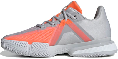 (Women) adidas Solematch Bounce Clay 'Grey Orange' EF4461 (Women) adidas Solematch Bounce Clay 'Grey Orange' EF4461