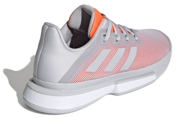Shop (W) adidas Solematch Bounce Clay ''Gris Orange'' EF4461