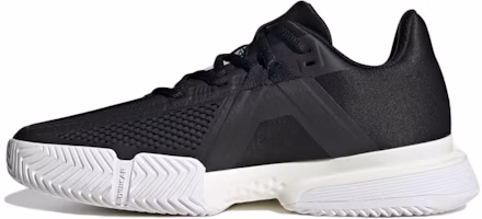 (Women) adidas Solematch Bounce Hard Court 'Black White' FU8125 (Women) adidas Solematch Bounce Hard Court 'Black White' FU8125