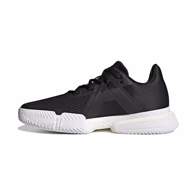 (W) adidas Solematch Bounce Hard Court 'Black White'