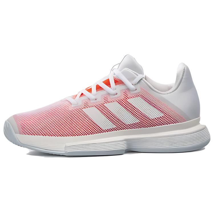 (Women) adidas Solematch Bounce Hard Court 'White Pink' FU8126