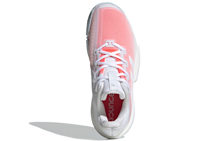 Shop (W) adidas Solematch Bounce Hard Court ''Weiß Rosa'' FU8126