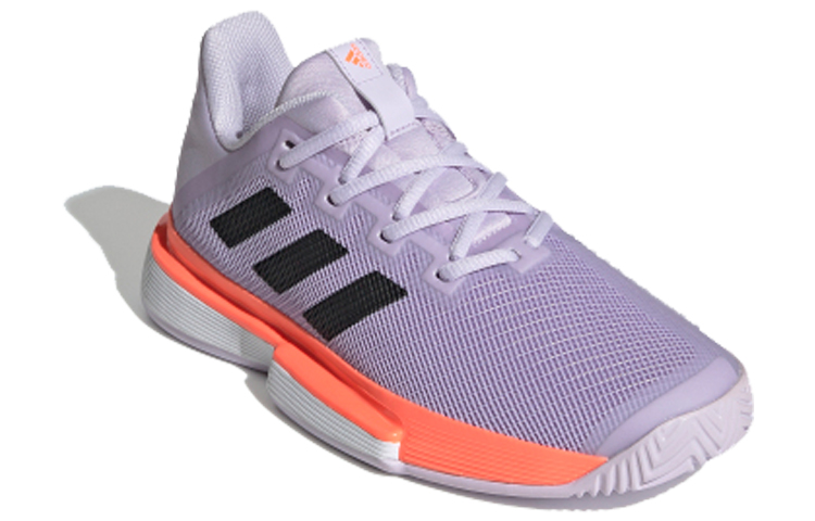 Order (W) 阿迪达斯 SoleMatch Bounce HC '淡紫色 信号珊瑚' EG2218