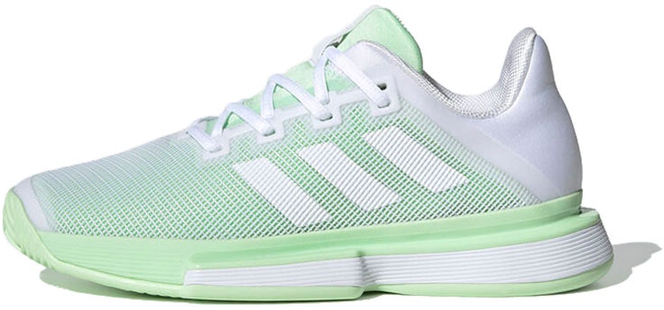women-adidas-solematch-bounce-white-green-g26790