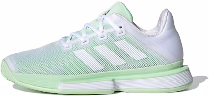 (Women) adidas Solematch Bounce White/Green G26790 (Women) adidas Solematch Bounce White/Green G26790