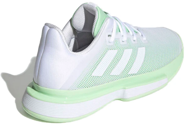 (W) adidas Solematch Bounce Weiß/Grün G26790 Lookbook (W) adidas Solematch Bounce Weiß/Grün G26790