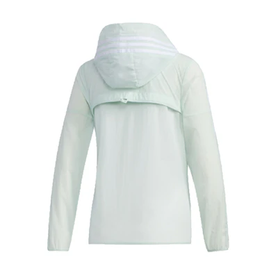 (Women) adidas Solid Color Woven Zip-Up Jacket FT2882