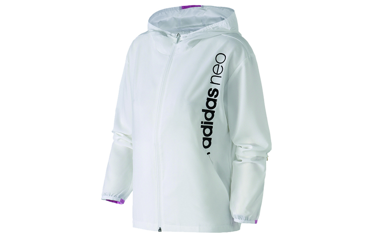(Women) adidas Solid Color Zip-Up Hoodie Jacket CV6959