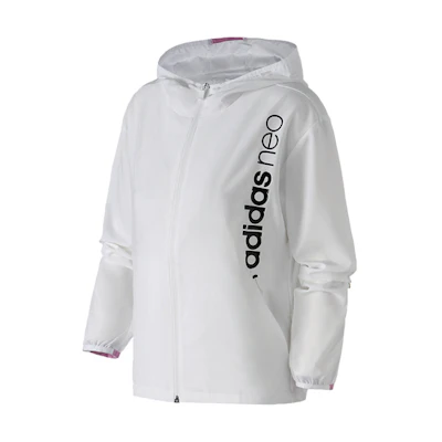 (Women) adidas Solid Color Zip-Up Hoodie Jacket CV6959