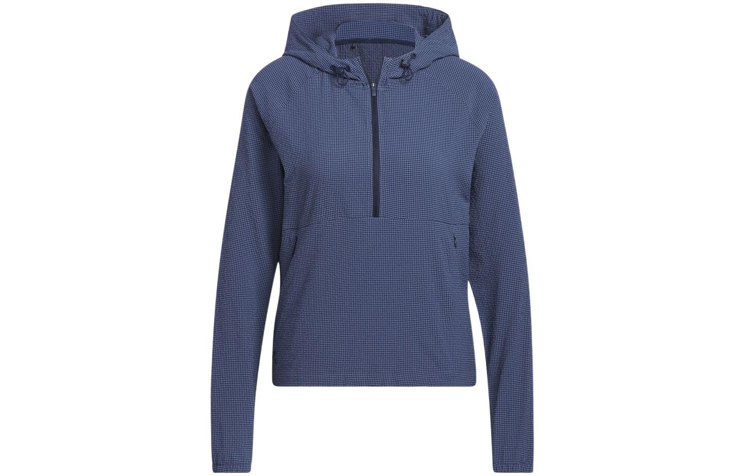 (Women) adidas Solid Half-Zip Pullover Jacket Collegiate Navy HS8971