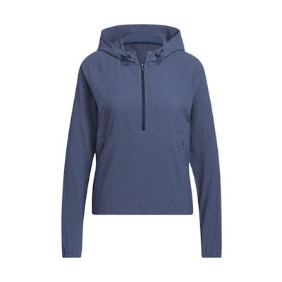 (Women) adidas Solid Half-Zip Pullover Jacket Collegiate Navy HS8971
