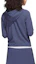 Shop (W) adidas 海軍藍半拉鏈套頭外套 HS8971