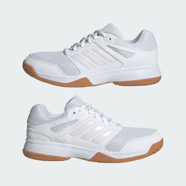 Sizing (W) Adidas Speedcourt 室內鞋 白色/粉紅/黑色 KK2067