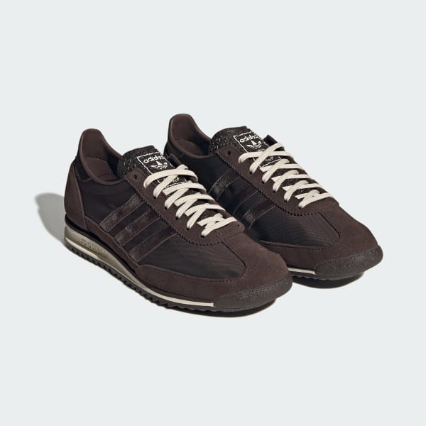 Lookbook (W) adidas Spezial SL 72 OG Kasut Lari Retro Coklat Gelap/Coklat/Coklat Gelap. KJ4580