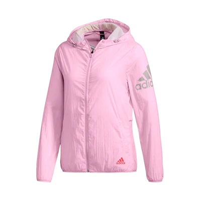 (Women) adidas Sporty Comfort Grid Jacket - Pink FJ1110