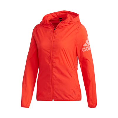 (Women) adidas Sporty Style Jacket - Red DY8675