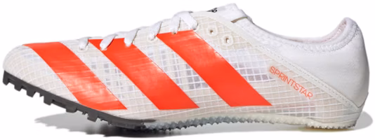 (Women) adidas Sprintstar Spikes 'White Solar Red' FY4121 (Women) adidas Sprintstar Spikes 'White Solar Red' FY4121