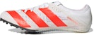 (W) adidas Sprintstar Spikes 'Putih Solar Merah' FY4121