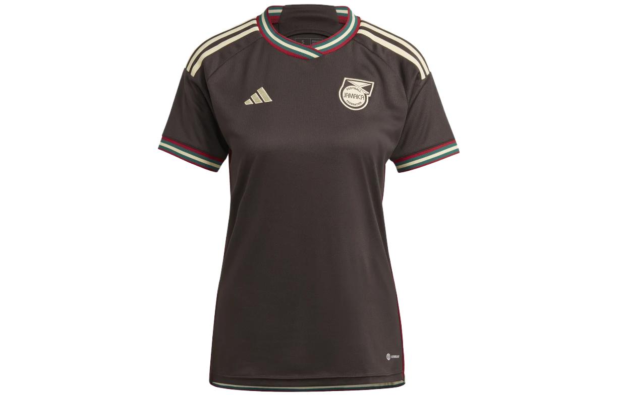 Buy (Women) adidas SS23 Jamaica Women’s World Cup Logo Tee Brown HT7133