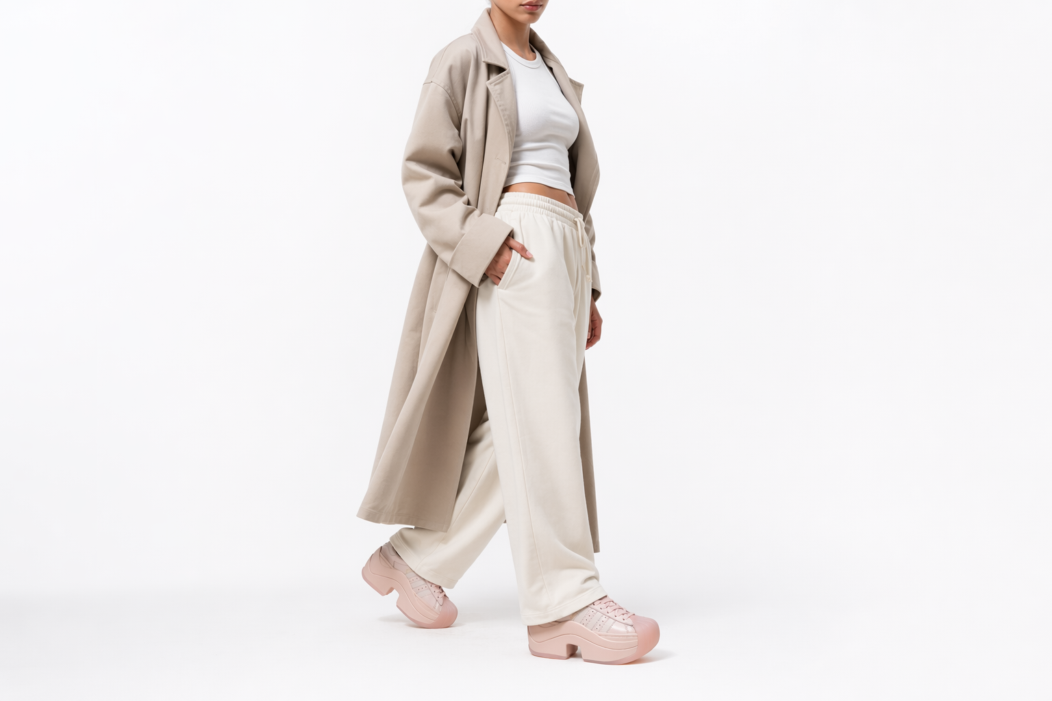Order (Women) adidas SST Bold / Superstar Bold Sneakers Sandy Pink/Wonder Quartz/Gold Metallic IH4518