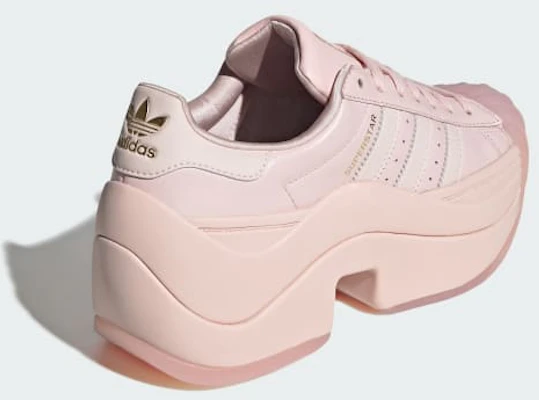 (Women) adidas SST Bold / Superstar Bold Sneakers Sandy Pink/Wonder Quartz/Gold Metallic IH4518 Details for (Women) adidas SST Bold / Superstar Bold Sneakers Sandy Pink/Wonder Quartz/Gold Metallic IH4518