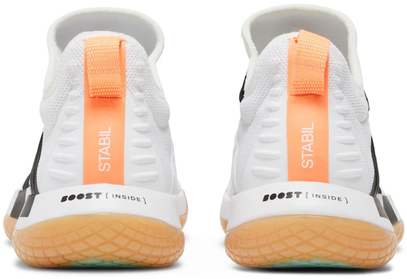 (女性)adidas Stabil Next Gen Primeblue 寬楦'白色橙光橡膠' HR0310 Details for (女性)adidas Stabil Next Gen Primeblue 寬楦'白色橙光橡膠' HR0310