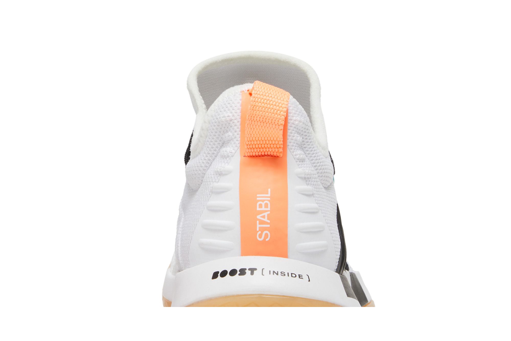 Sizing （女性）adidas Stabil Next Gen Primeblue 寬楦'白色橙光橡膠' HR0310