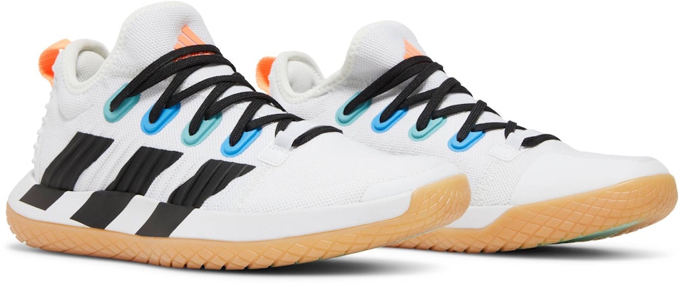 (女性)adidas Stabil Next Gen Primeblue 寬楦'白色橙光橡膠' HR0310 Cheap (女性)adidas Stabil Next Gen Primeblue 寬楦'白色橙光橡膠' HR0310