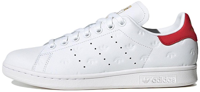 (女)adidas Stan Smith '滿版浮雕三葉草 - 白紅' FZ6370 Buy (女)adidas Stan Smith '滿版浮雕三葉草 - 白紅' FZ6370