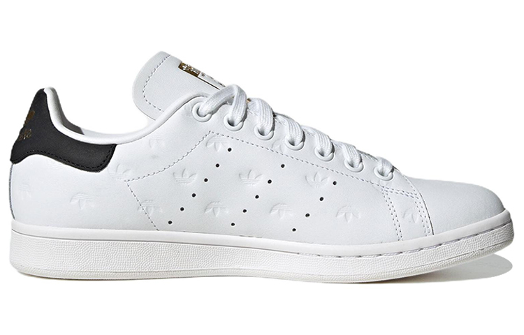 Order （女款）adidas Stan Smith 'Allover Debossed Trefoils - 白黑' FZ6371
