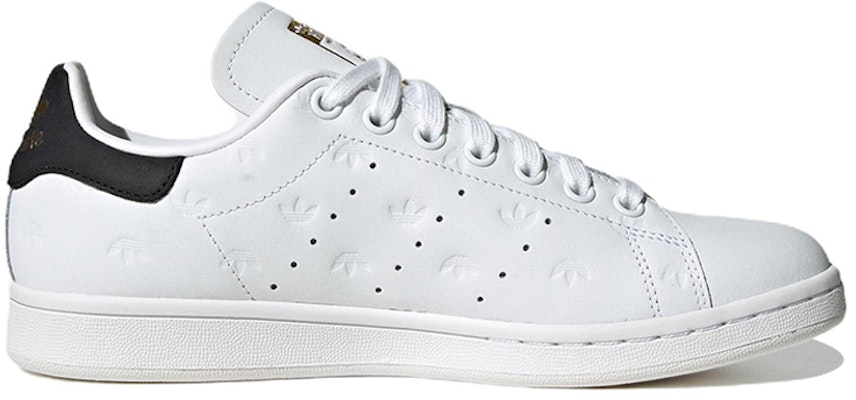 (Women) adidas Stan Smith 'Allover Debossed Trefoils - White Black' FZ6371 Order (Women) adidas Stan Smith 'Allover Debossed Trefoils - White Black' FZ6371