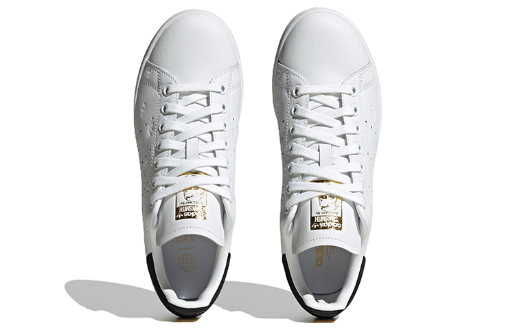 Purchase （女款）adidas Stan Smith 'Allover Debossed Trefoils - 白黑' FZ6371
