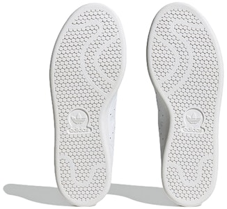 (女)adidas Stan Smith '滿版浮雕三葉草 - 白紅' FZ6370 Details for (女)adidas Stan Smith '滿版浮雕三葉草 - 白紅' FZ6370